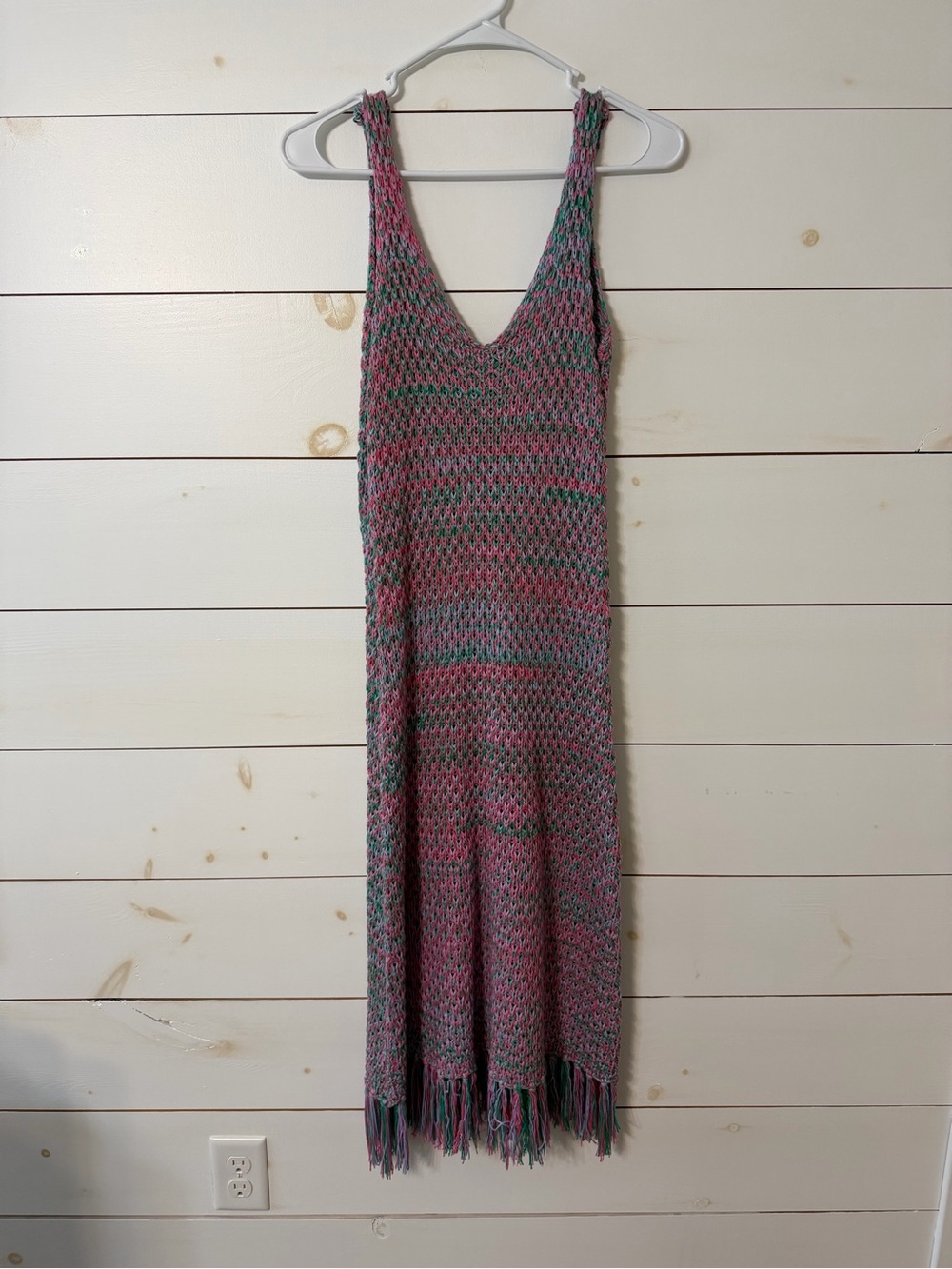 Vici Crochet Maxi Size M with bottom fringe